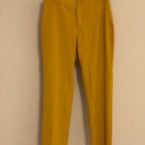 Mustard trousers